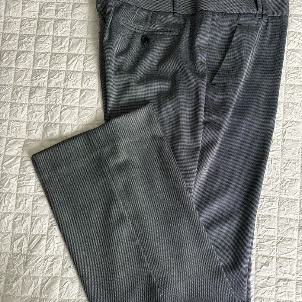 The Limited black/white Cassidy fit dress pants.
